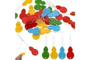 FBTOPNUM Enfile aiguille,40 pcsEnfile-Aiguilles en Plastique pour Couture,enfileur aiguille enfile-aiguilles pour couture,Plastique DIY Enfile Fil Point de Croix Enfile Aiguilles.