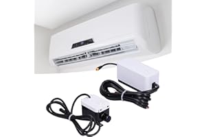 TEFOLA Condensate Pump, Mini Split Automatic Air Conditioning Drain Removal Quiet Device, Air Conditioning Pump, Air Conditioner Accessories S1 AC110‑240V for Air Conditioner Dehumidifier