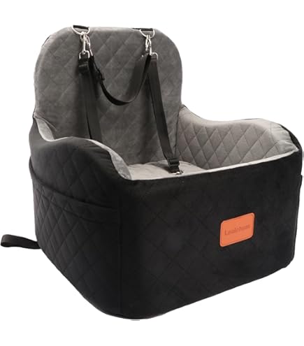 PetSafe Happy Ride Veiligheidsstoel voor honden, wasmachinebestendig inzetstuk, geschikt voor huisdieren tot 11 kg, bruin