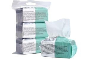 MARUKATSU Toallitas secas de algodón, piel sensible, toallitas secas faciales, toallitas secas para bebés, toallitas desmaquillantes, toallitas de viaje familiares.(paquete de 3 17x20cm Mujer)