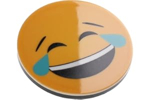 STANDS OUT, SUPPLYING OUTSTANDING GIFTS Laughing Crying Emoji Happy Cute Fun Novelty Magnet