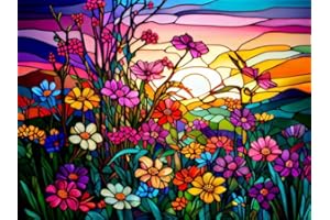 ELETIFFI Diamond Painting Kinder Erwachsene Diamant 30x40 Bilder Diamond-Painting Mädchen Geschenke Daiments Diy Set Klein blumen Diamanten 5d Kristallmalerei Starterset Crystal Diamont Geburtstagsgeschenk