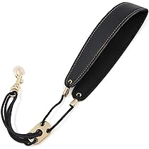 Hiemible Saxophon Halsgurt - Verstellbarer Tragriemen Für Alto & Tenor Sax - Gepolstert Mit Metallhaken