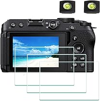 3 PCS) Rieibi Nikon Z30 Screen Protector, 0.33mm 9H Hardness Tempered Glass Film for Nikon Z 30 Anti-fingerprint Anti-Scratch Ultra-Clear