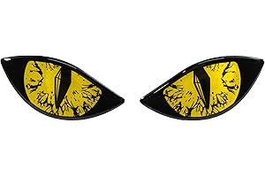 BIKE-label Pegatina reflectante 3D para coche o moto, casco amarillo X910066VA