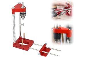 WMLBK Punzonatore regolabile, mini trapano da tavolo ad alta velocità, il miglior trapano a pavimento per la lavorazione del legno regolabile nel 2021. Strumento di posizionamento per la costruzione di