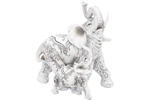 Nemesis Now Henna Happiness - Figura Decorativa (17 cm), Color Blanco