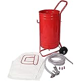 Mobiles Sandstrahlgerät 30l Sandstrahler mit Zubehör Sandstrahlanlage Strahlgerät