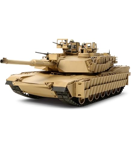 Tamiya 300035269 – 1: 35 US Savaş tankı Savunma M1 A2 Abrams Iraqi