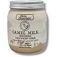 Skin Doctors Camel Milk Whitening Face & Body Scrub 500ml - Deep Cleansing, Brightening, and Hydrating Exfoliator