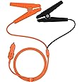 Jackery 12V Automobile Lead-Acid Battery Charging Cable, Cigarette Lighter Plug to Alligator Battery Clamps for Car Battery, for All Jackery Solar Generators Power Stations Except Explorer 160