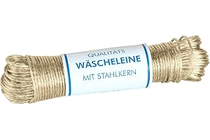 Homiez 305050 Linka Do Prania Z Wkładką Z Pełnej Stali, 50 m