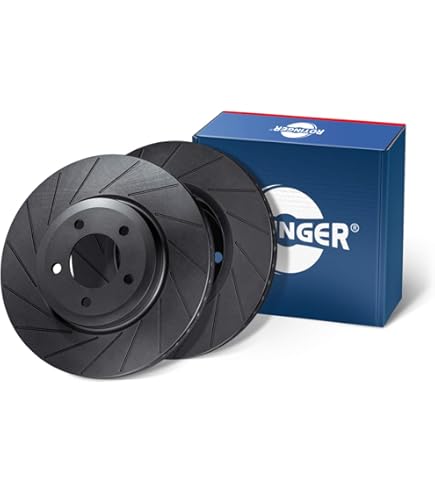 Rotori Disco Freno Posteriore - Kit 2 Pezzi Con Rivestimento Antiruggine