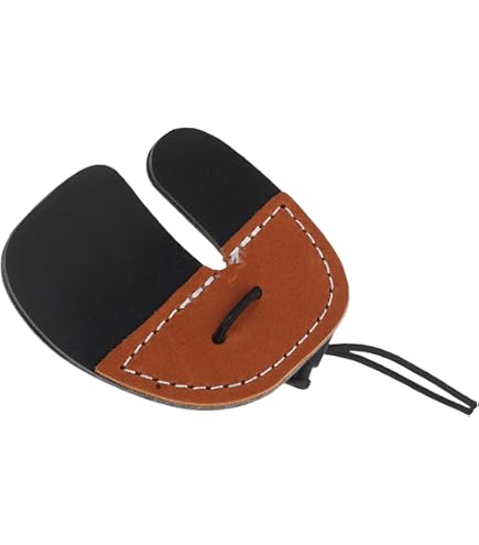 Fer A Cheval Protège-doigts (palette) En Cuir De Vache Pour Arc De Chasse Ou Tir à L'arc - Pour Droitiers Et Gauchers Protection Bras Tir à L'arc