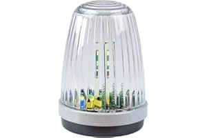 Schartec Profi Lampe de signalisation 24 V et 230 V pour porte automatique – Lampe d'avertissement – Clignotant pour porte automatique rotatif et portail coulissant automatique – Ampel Commande