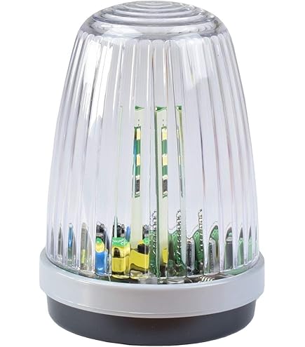 NICE ELAC Clignotant Lumineux LED Pour L'automatisation 230V Avec L Integree 433 Mhz
