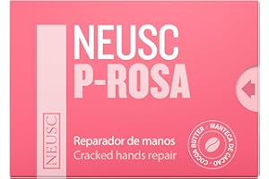 Neusc P-Rosa Pastilla - Reparador de manos agrietadas - Crema sólida en envase de cartón