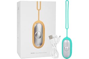 ‎BESTYIJO Handheld Sleep Aid, Schlafhilfegerät, Mikrostrom Schlafhilfe, Mini Handheld Einschlafhilfe Gerät, Schlafmittel maschine,USB-Ladegerät,Mikrostrom,Angstdruckentlastung,Schlafhilfe,Stressabbau(Grün)