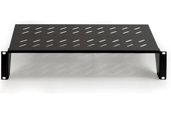 Link LKRIP250N2U Étagère pour Armoire 19" 2 unités Profondeur 250 mm (Universel) Couleur Noir