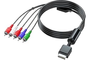 PARUIEN 6 Fuß 5RCA YPbPr Component HD Kabel kompatibel mit PS2/PS3/PS3 Slim zu HDTV-EDTV (HD 480P)