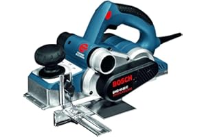 Bosch Professional Hobel GHO 40-82 C (Leistung 850 Watt, inkl. Staubbeutel, Parallelanschlag, Falztiefenanschlag, 1x Hobelmesser, Einlage, L-BOXX)