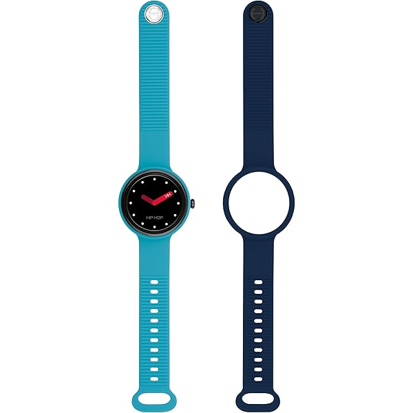 Orologio Uomo HIP HOP Master Collection - Cinturino Silicone Intercambiabile Giallo/Nero | 41 Mm, 50 M Resistente - Foto 3