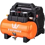 60 dB hochwertiger, tragbarer, leiser Luftkompressor ohne Öl mit Induktionsmotor