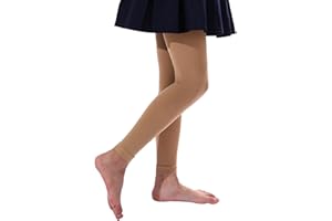 EVERSWE Girl's Microfiber Footless Tights, Ultra Soft Ballet Dance Tights