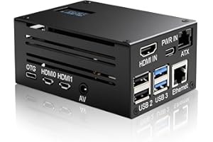 Geekworm KVM-A3 Kit for Raspberry Pi 4 Open Source KVM Over IP (Only Support V3 OS)