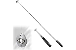 VGECEE Calamita Telescopica 23-108cm Sollevatore Magnetico Telescopico Capacità di Carico 35LB Asta Telescopica Magnetica in Acciaio Inossidabile Strumento Magnetico per Pickup per Parti/Chiavi/Viti