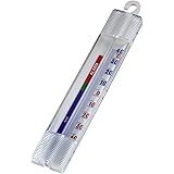 Xavax Analoges Thermometer (zum Aufhängen im Kühlschrank, Gefrierschrank, Tiefkühltruhe, Weinkühlschrank, Minibar, min. -35 G