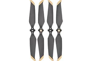 WANGCL 2 pary śmigieł do dronów o niskim poziomie hałasu pasują do DJI Mavic Air 2 Mavic Air 2S akcesoria do dronów - złote wykończenie