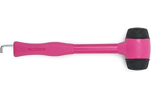 Moscatelli Martillo de Camping Multifuncional, Resistente y Ergonómico con Gancho para Extraer Estacas