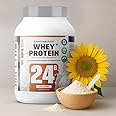 NATURALTEIN Natural Whey Max Protein 1 kg | 24g Protein Per Serving | No Added Sugar | Non-GMO | Soy-Free | Gluten-Free | Super Mixability | 100% Natural, Unflavored
