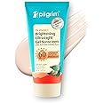 Pilgrim 5% Vitamin C Brightening Ultra Light Gel Sunscreen SPF 60 PA++++ 45ml | UVA/UVB Protection | No White Cast | Fights Tanning, Brightens Skin | Lightweight & Non-Greasy | For All Skin Type