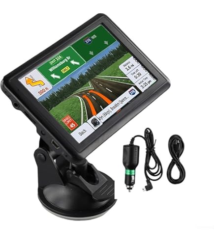 Navigatore GPS 7 Pollici Per Auto Camion E Camper - Mappe 2025, Avviso Velocità E Route Personalizzate - Foto 2