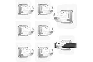 SUNWUUN 8PCS Upgrade Large Self Adhesive Curtain Poles Brackets No Drilling,Towel Rod Drapery Hook Holder,Nail Free Adjustable Rod Bracket Holders,Stick on Curtain Pole Holder for Home Kitchen Bathroom Hotel