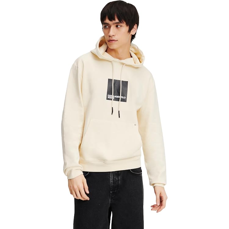Pull Noir Homme Karl Lagerfeld Regular Essential Logo Sweat Maillot De Survêtement Sweat Noir Homme