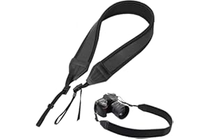 ZUWIJEQ Kameragurt aus Neopren, Smart Controller Gurt High-Grade Nylon geflochtenes Halsband, Gepolsterter Nacken- BZW. Schultergurt geeignet für Kameras von Canon, Sony, Fujifilm, Olympus