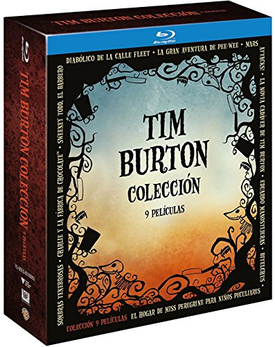 Pack Tim Burton 9 Titulos Blu-Ray [Blu-ray]