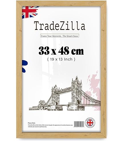 Clamaro 'COLLAGE' Picture Frame Square 42x42 Handmade | White Matt | Modern Angular Frame Made From MDF Wood With Acrylic Glass Pane, Back Board And Metal Hanger (horizontal And Vertical - View #5