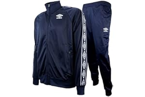 NewAge Umbro Tuta ragazzo Full Zip acetata Nuova Collezione Art. 65005