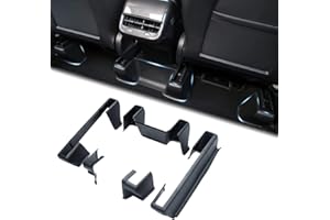 BONRYAN Protège-coussin de siège pour Tesla Model Y Noir mat Accessoires Tesla Model Y