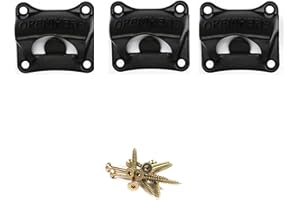 FLZONHUT Abrebotellas de Pared, Kit de 3 Abridores de Botellas de Pared,Abridor de Botellas de Cerveza Vintage,Soporte De Pared para Bares, Restaurantes, Cafeterías, Cocinas(Negro