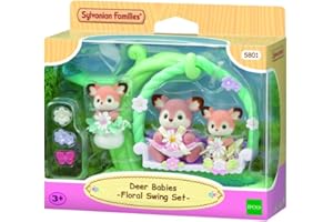 Sylvanian Families -Deer Babies Floral Swing Set- 5801