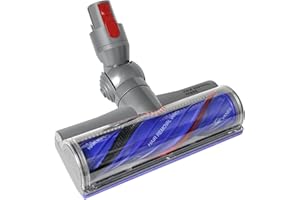 DAMAIYI Upgrade Anti-Tangle Brush Head Compatible with Dyson Vacuum V7, V8, V10, V11, V15 - High Torque 50W Direct Drive Cleaner Head, Head Replacement, Motor-head for Carpets and Hard Floor