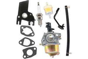 AISEN Vergaser mit Dichtung Benzinfilter Benzinschlauch Zündkerze Isolierplatte für Matrix PG 3010-F Stromerzeuger Stromaggregat Generator