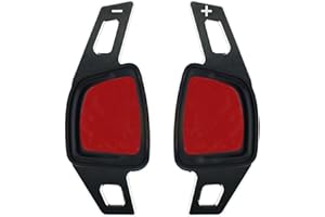 ‎OVERDRIVE-RACING Overdrive-Racing Schaltwippen Verlängerung Kompatibel mit Audi A1 A3 S3 A4 S4 A5 S5 A6 S6 A7 S7 RS7 A8 S8 E-Tron DSG S-Tronic Typ-F Alu gebürstet Schwarz
