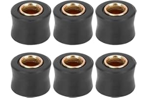 F FIERCE CYCLE 6 stücke Universal Motorrad 10mm Hintere Stoßdämpfer Kissen Gummiring Buchse