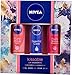 Nivea Kissable Lip Moments Gift Set for Women, 3 Pieces